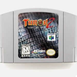 Nintendo Turok 2: Seeds of Evil Silver Cartridge